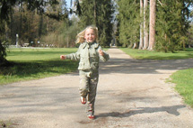mädchen im park